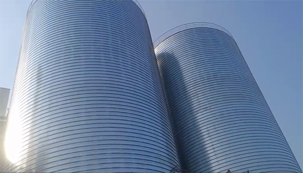 东乌珠穆沁2座混凝土高架卷板仓